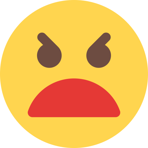 sinirlendim
