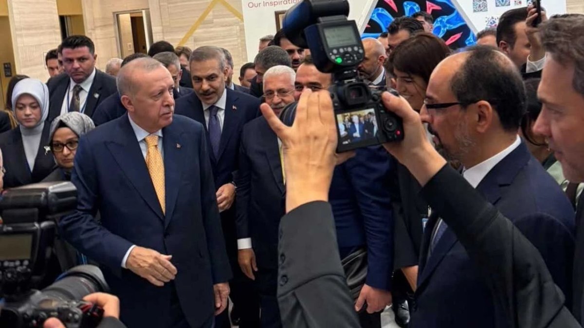 Ahmet Ahlatcı Cumhurbaşkanı Erdoğan'ın ABD Heyetinde