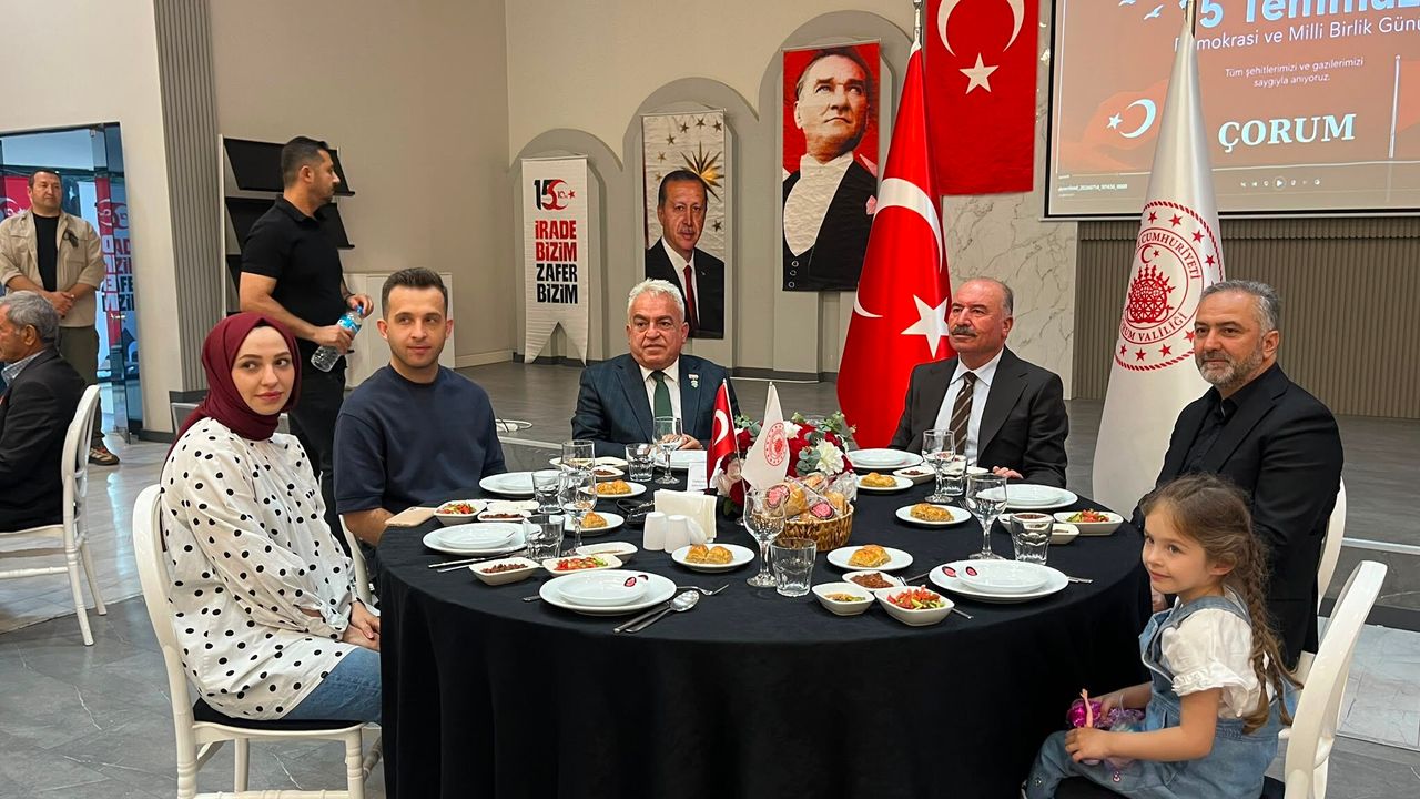 15 Temmuz Şehitleri Ve Gazileri Onuruna Anlamlı Buluşma