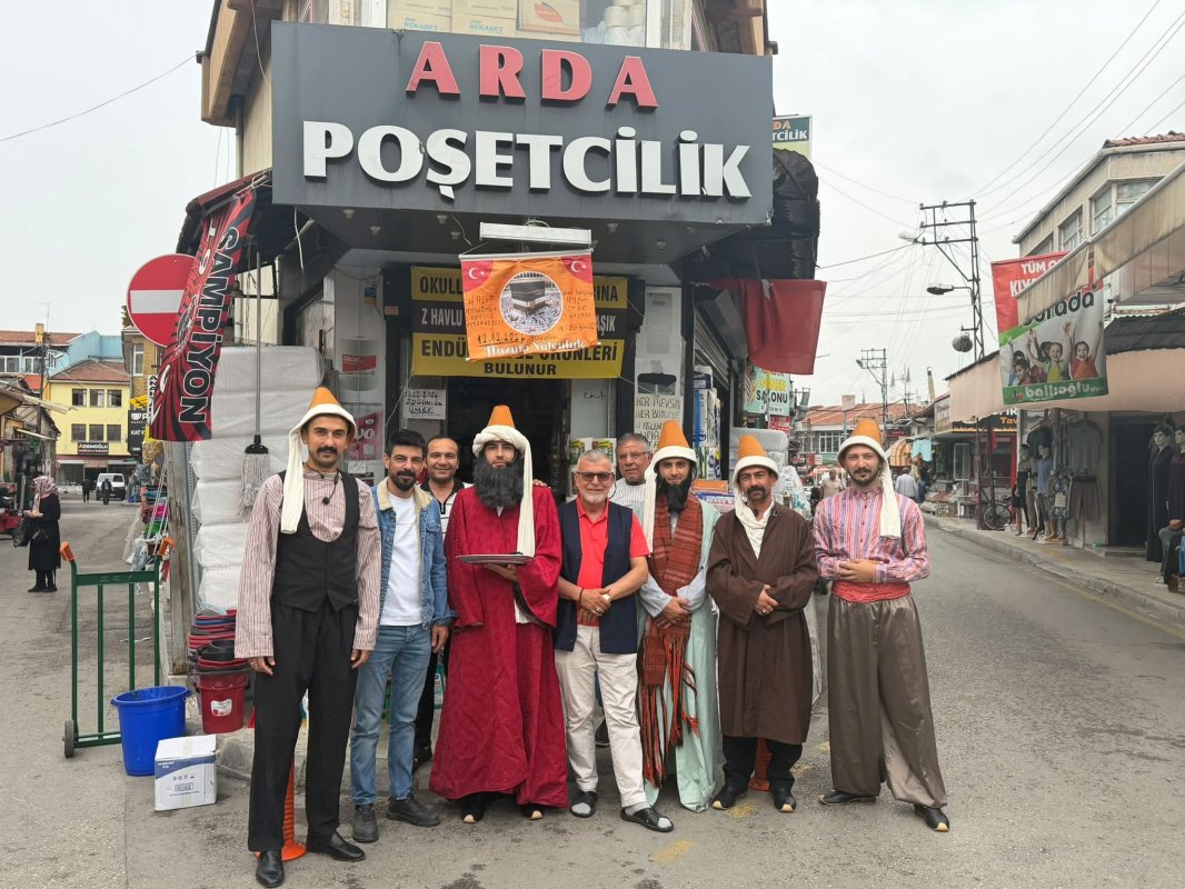 Tarihi Kıyafetlerle Esnafın Ahilik Haftasını Kutladılar
