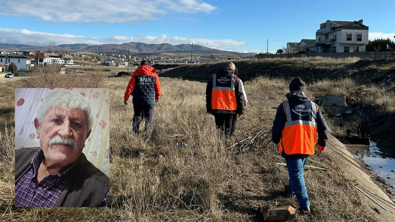 Kayıp Yaşlı Adamın Aranmasına Devam Ediliyor