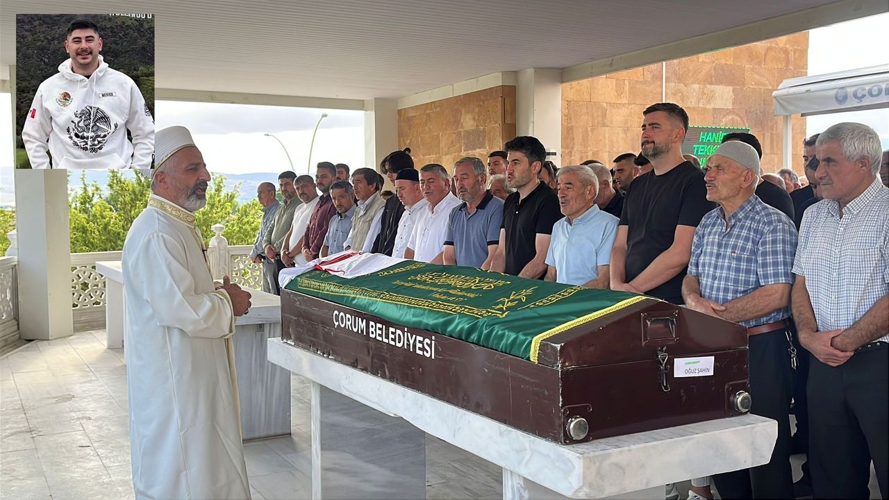 25 Yaşındaki Oğuzhan Şahin'e Hüzünlü Veda