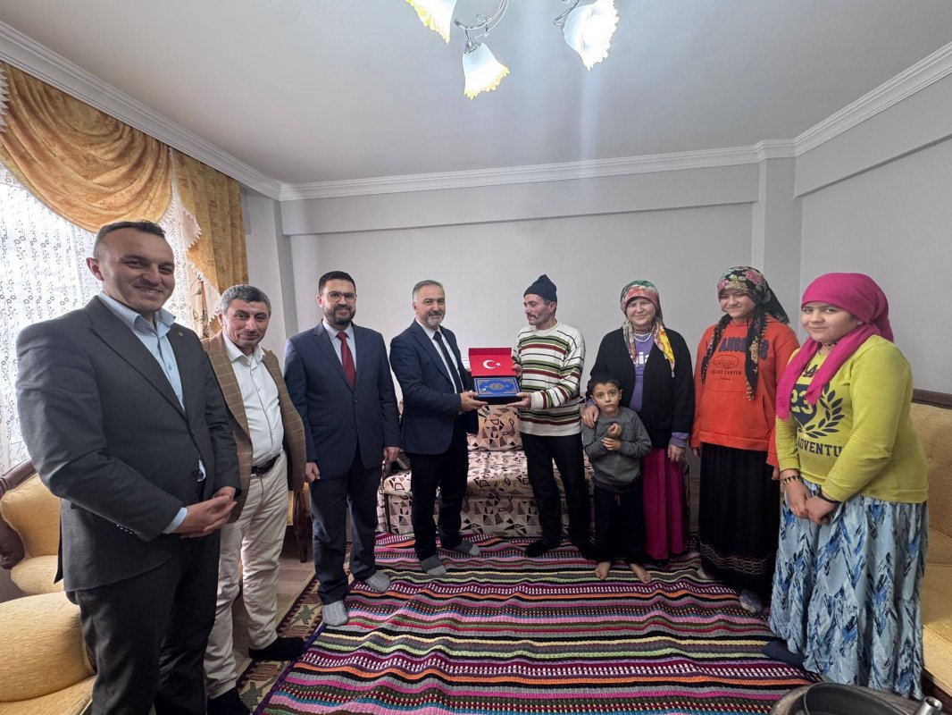 Çorum İl Müftüsü Şahin Yıldırım’dan Yangınzede Aileye Umut Olan Destek
