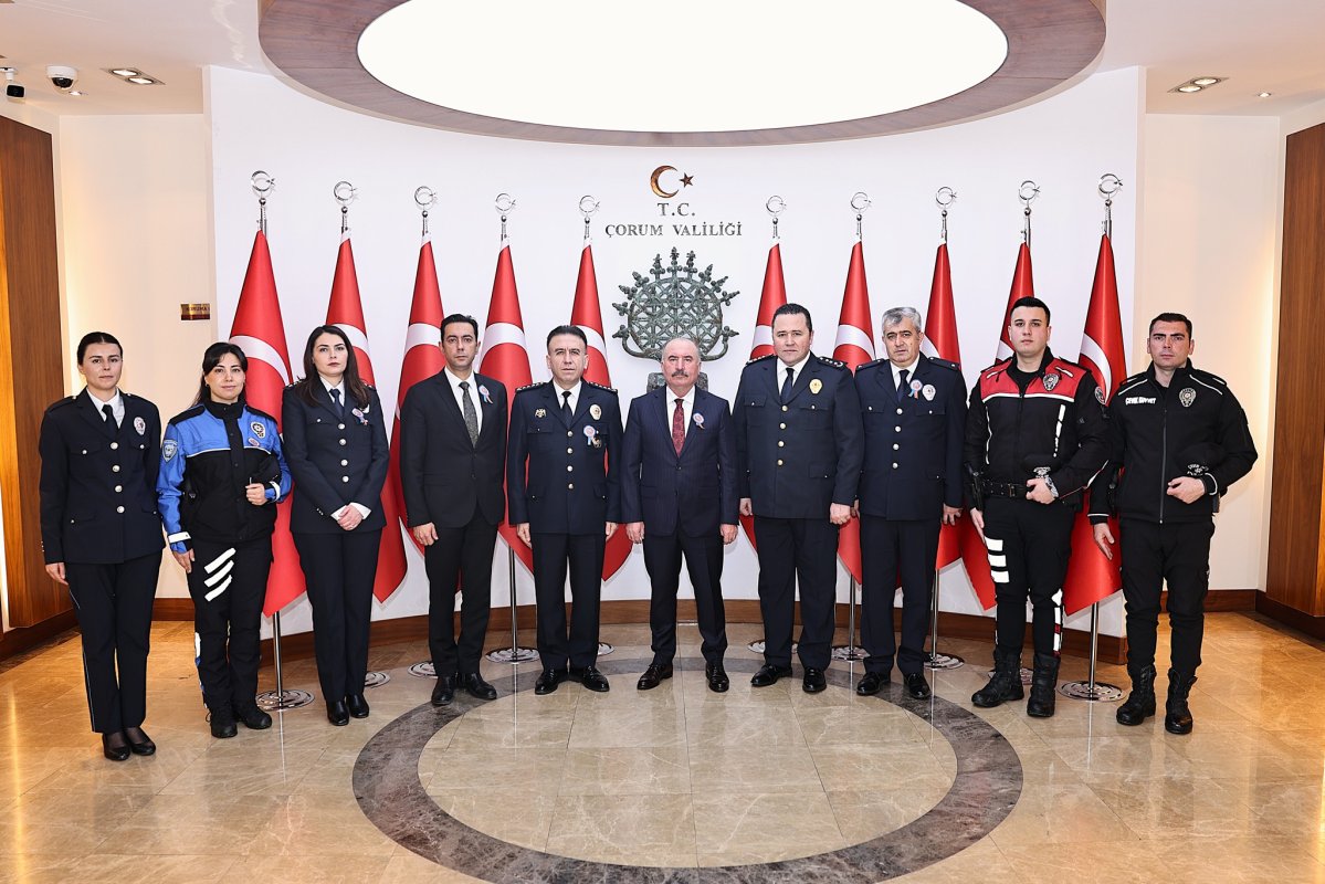 Vali Çalgan, İl Emniyet Müdürü Arif Pehlivan ve Heyetini Ağırladı