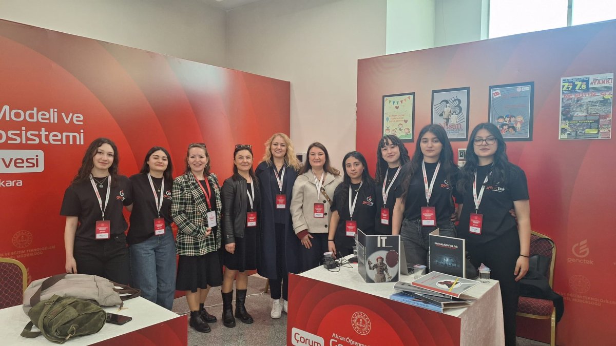 Bilişimin Kalbi Ankara'da Atıyor: Çorum Ekibi 2. GençTek Zirvesi'nde Yerini Aldı