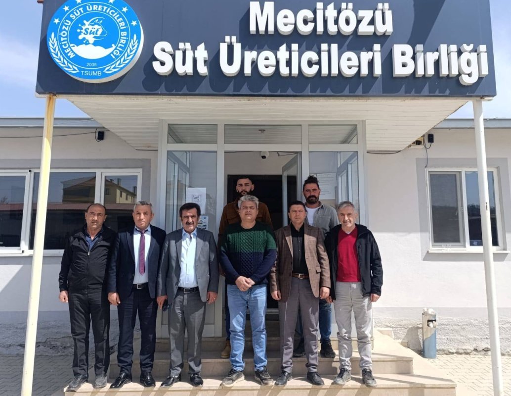 Mecitözü Belediye Başkanı Aylar'dan Süt Üreticileri Birliği'ne Ziyaret