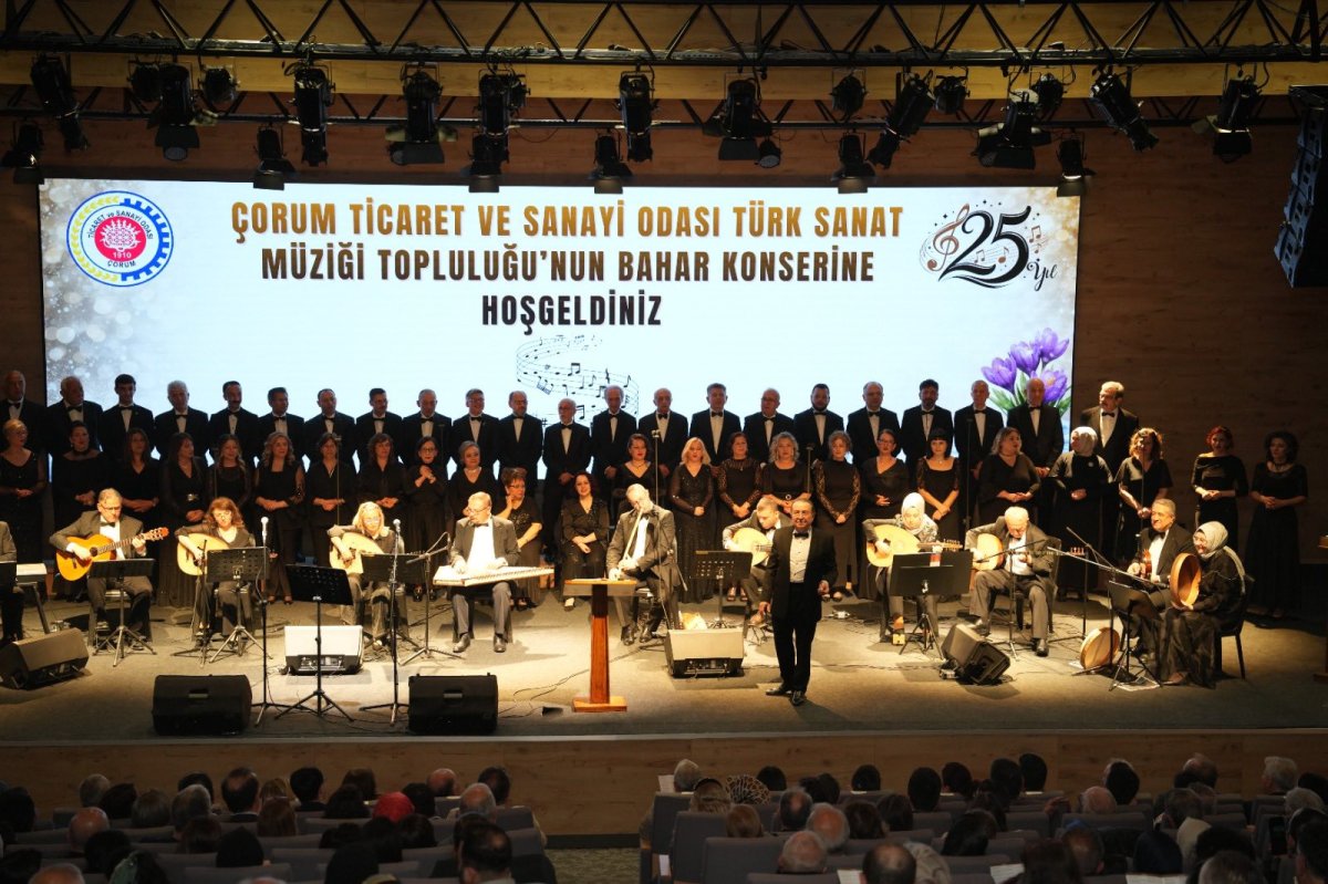 Çorum Tso Korosundan 25. Yılına Özel Unutulmaz Konser