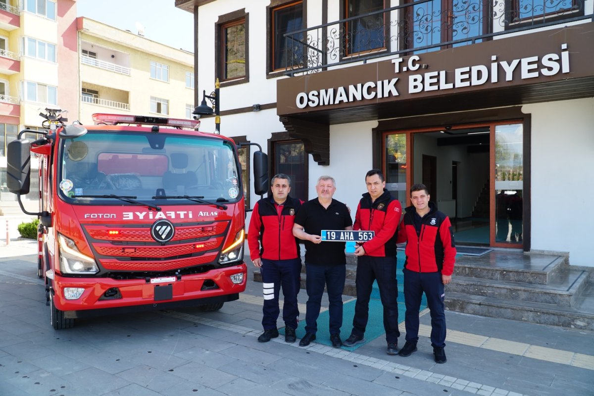 Osmancık Belediyesi'nden İtfaiye Filosuna Güçlü Takviye