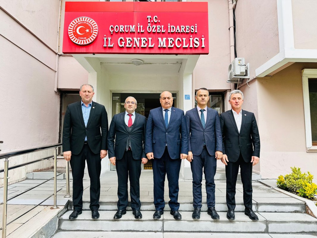 İl Millî Eğitim Müdürü Çağlar'dan, İl Genel Meclisi Başkanı Bıyık'a 'Hayırlı Olsun' Ziyareti
