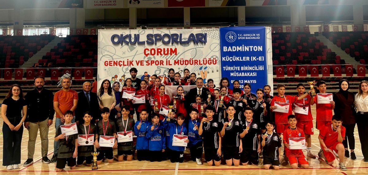 Badminton Küçükler Türkiye Şampiyonları Belli Oldu