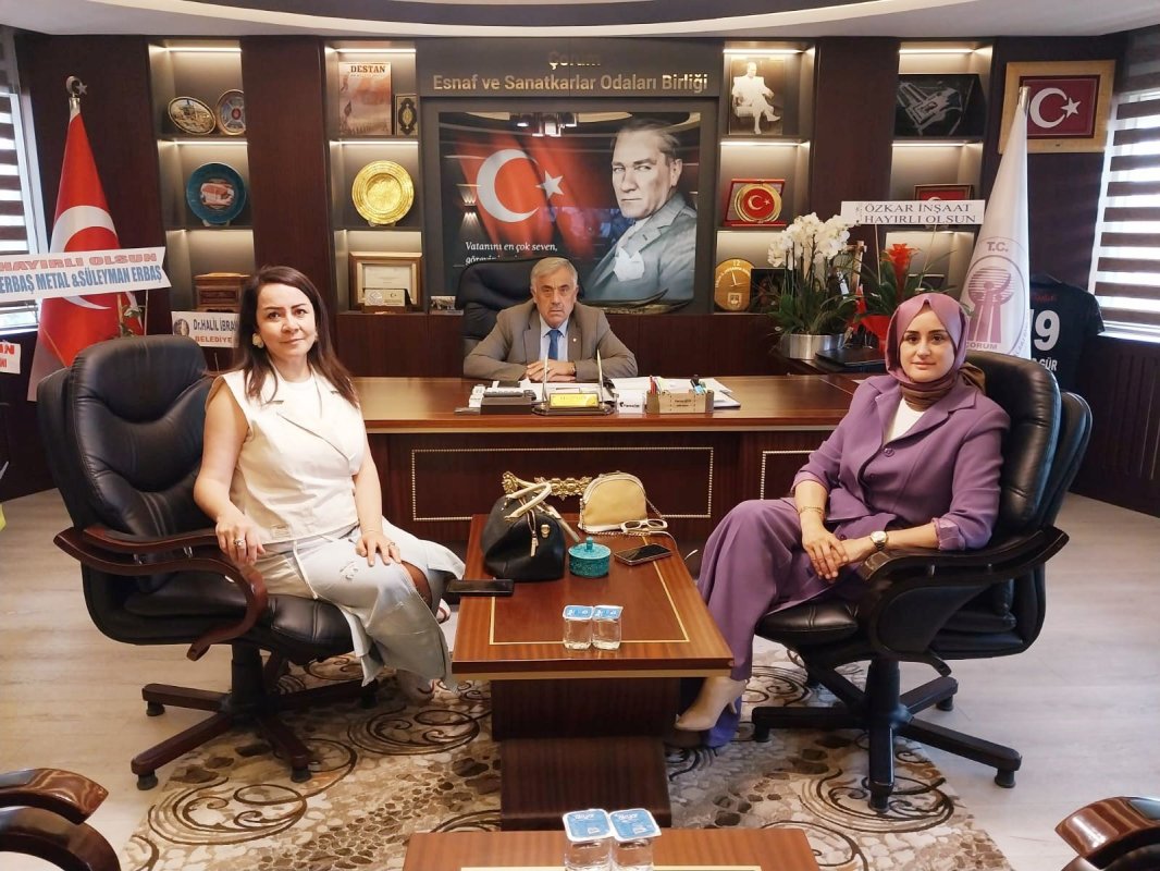 İŞKAD'dan ÇESOB Başkanı Recep Gür’e "Yeni Nesil Kalkınma Zirvesi" Daveti