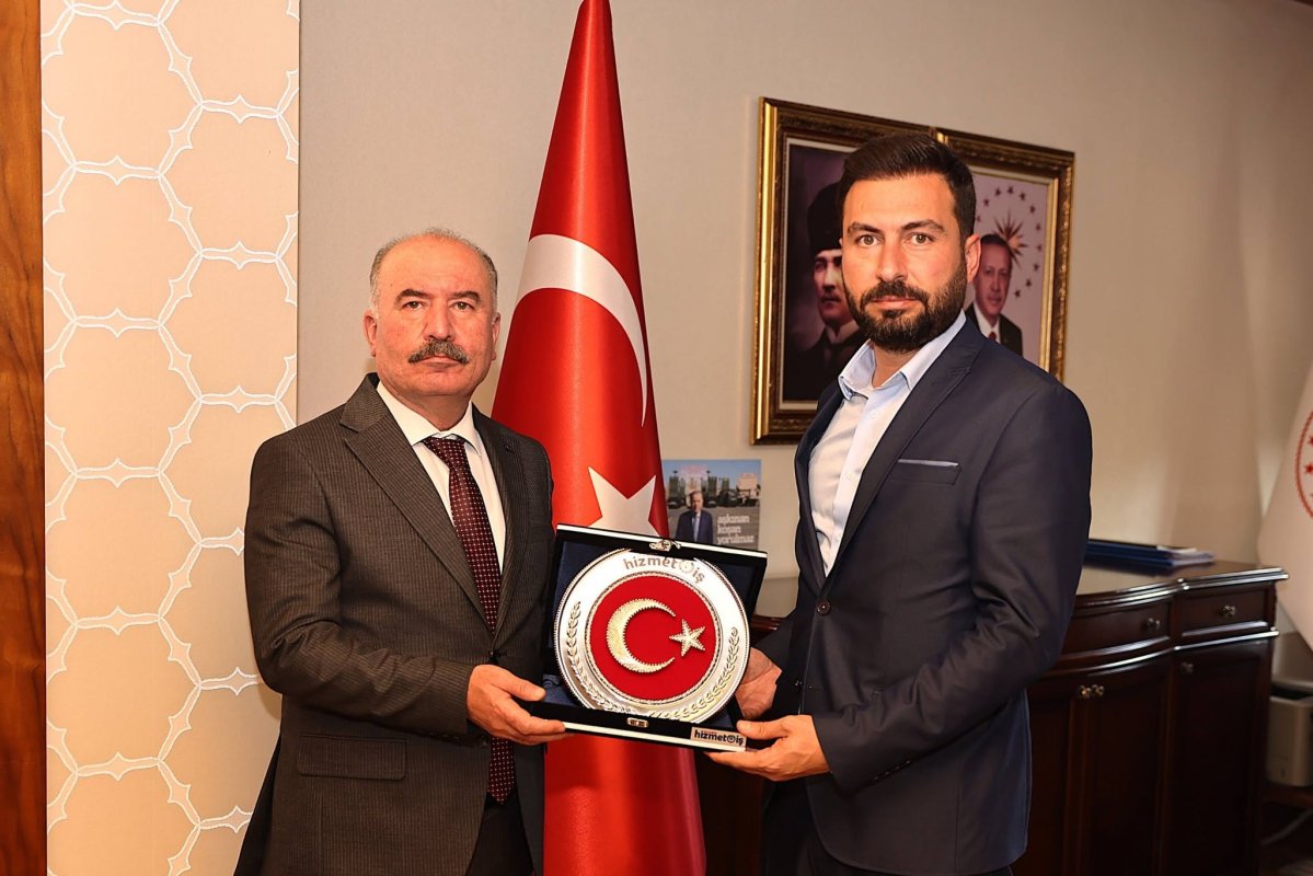 Hak-İş Çorum Yeni Yönetiminden Vali Çalgan’a Ziyaret