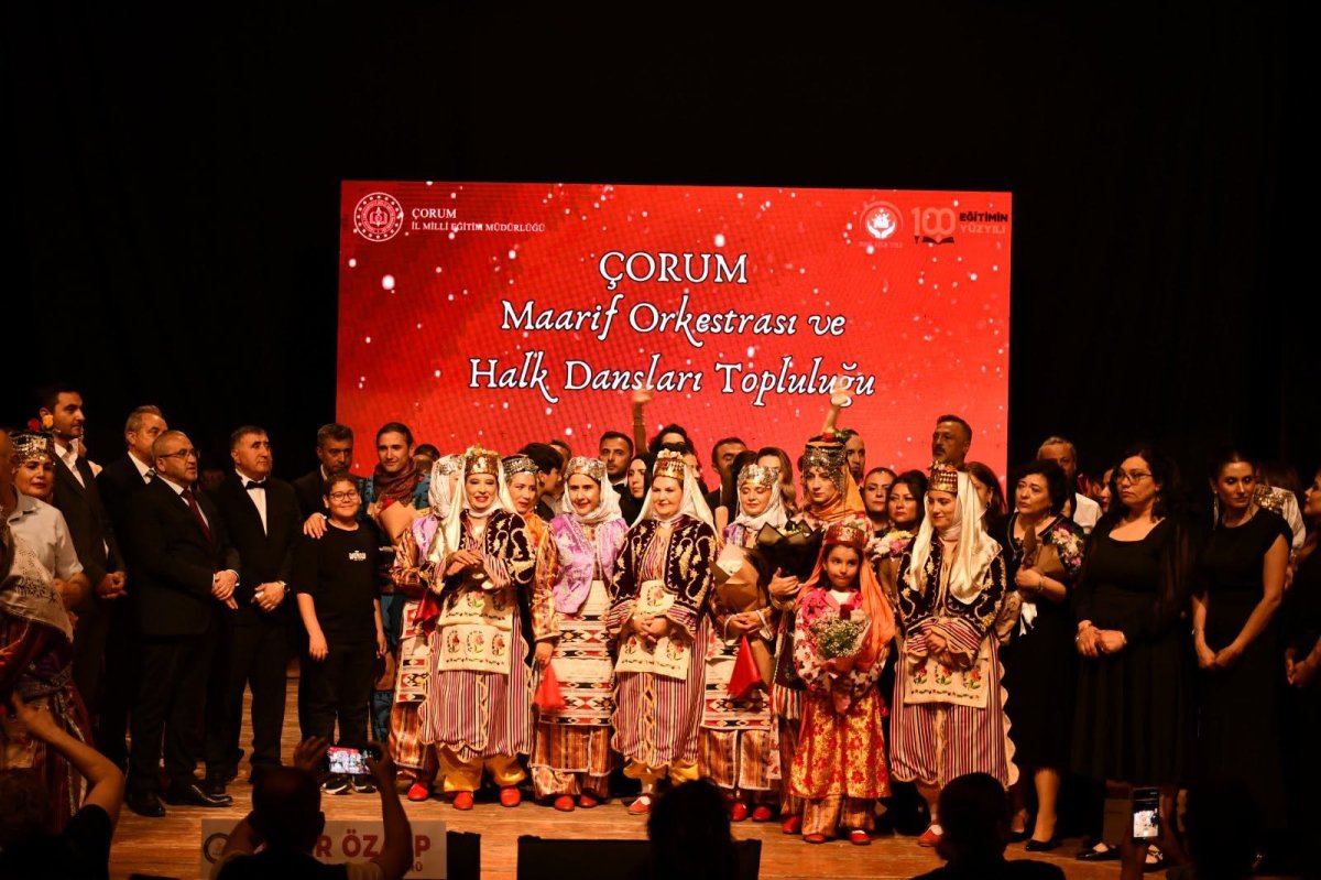 Çorum'da Kültür Sanat Şöleni: Maarif Rüzgarı Esti