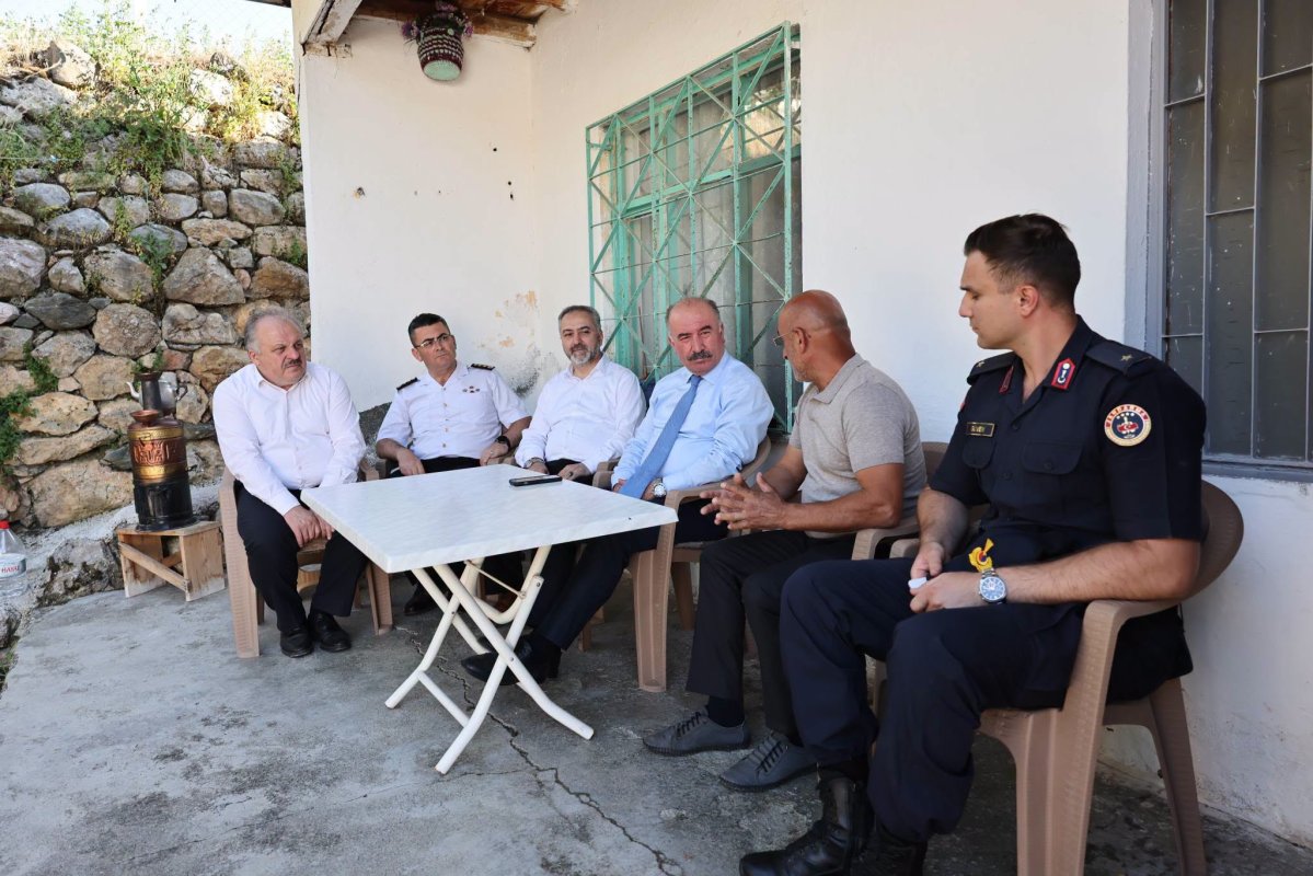Vali Ali Çalgan'dan Kadıderesi Köyüne Ziyaret