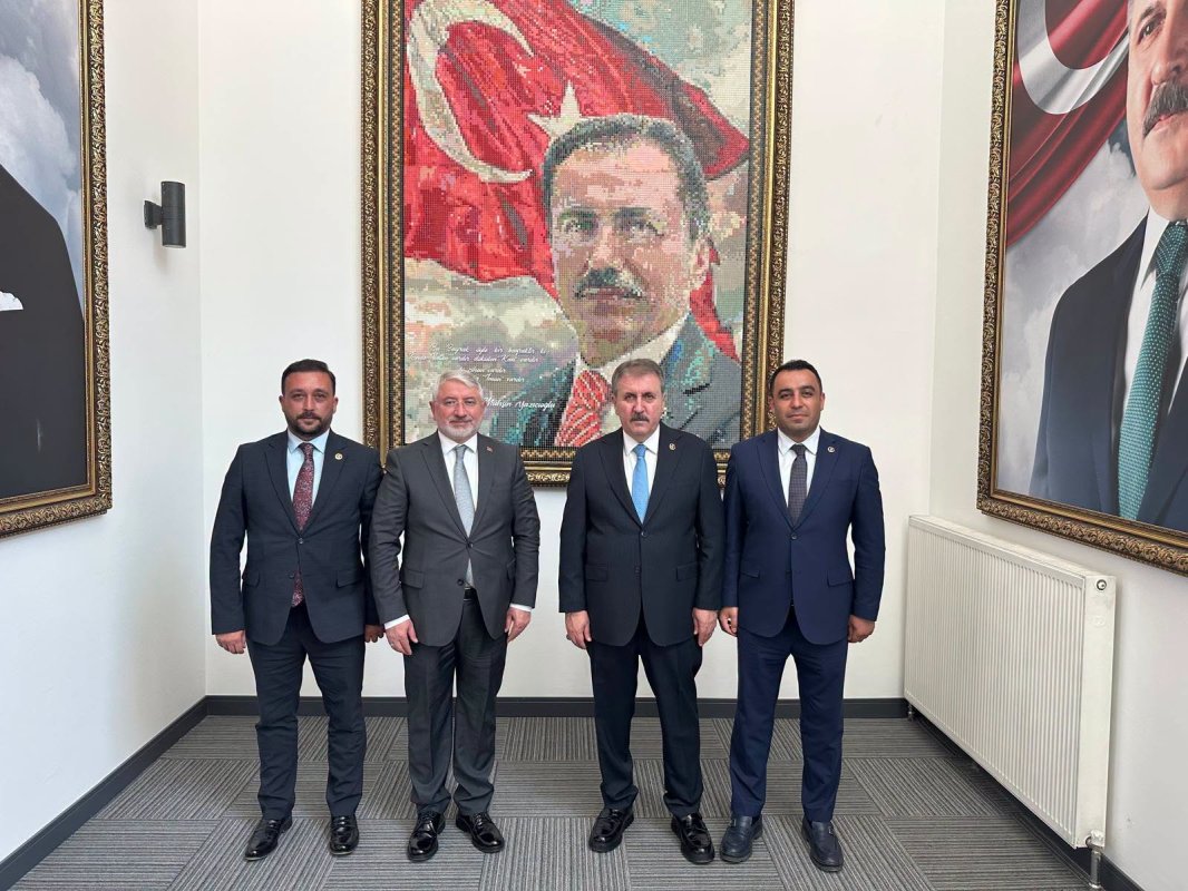 Başkan Aşgın'dan BBP Lideri Destici'ye Taziye Ziyareti