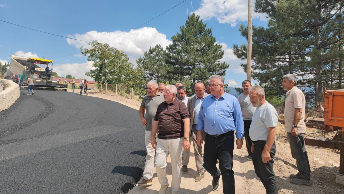 Oğuzlar'da Asfalt Çalışmaları Tamamlandı