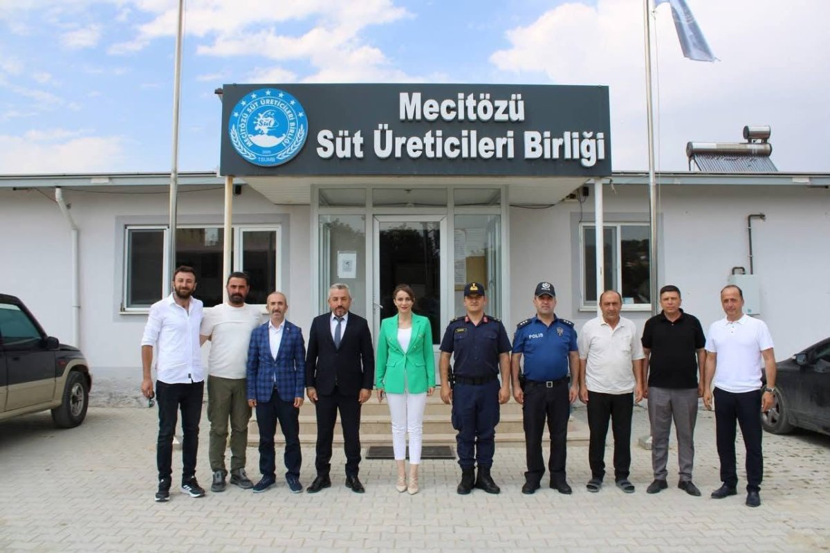 Mecitözü Süt Üreticileri Birliği'ne Yeni Arazi: İlçe Protokolünden Başkan Erdoğan'a Tebrik Ziyareti