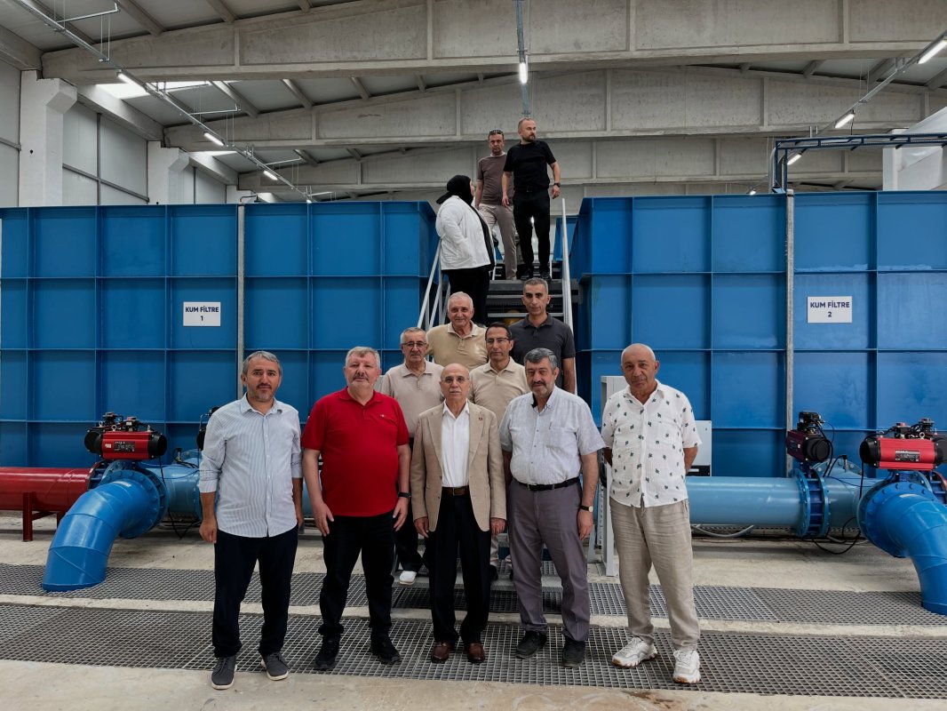 Osmancık İçme Suyu Arıtma Tesisi'nde Test Üretimi Başladı