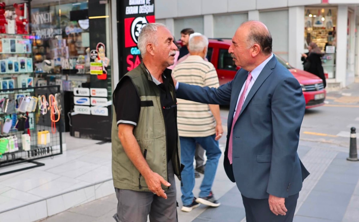 Vali Ali Çalgan'dan Gazi Caddesi Esnafına Ziyaret