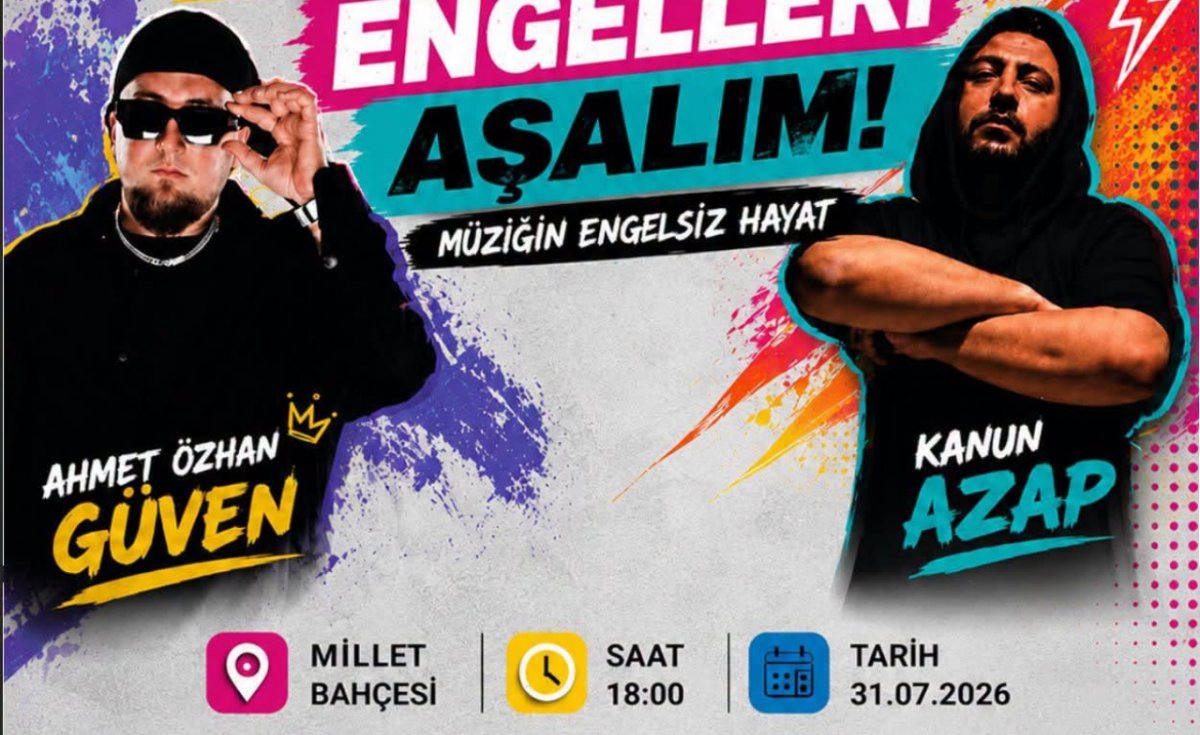 Çorum Millet Bahçesi'nde Rap Rüzgarı: Ritmi Yakala, Engelleri Aş