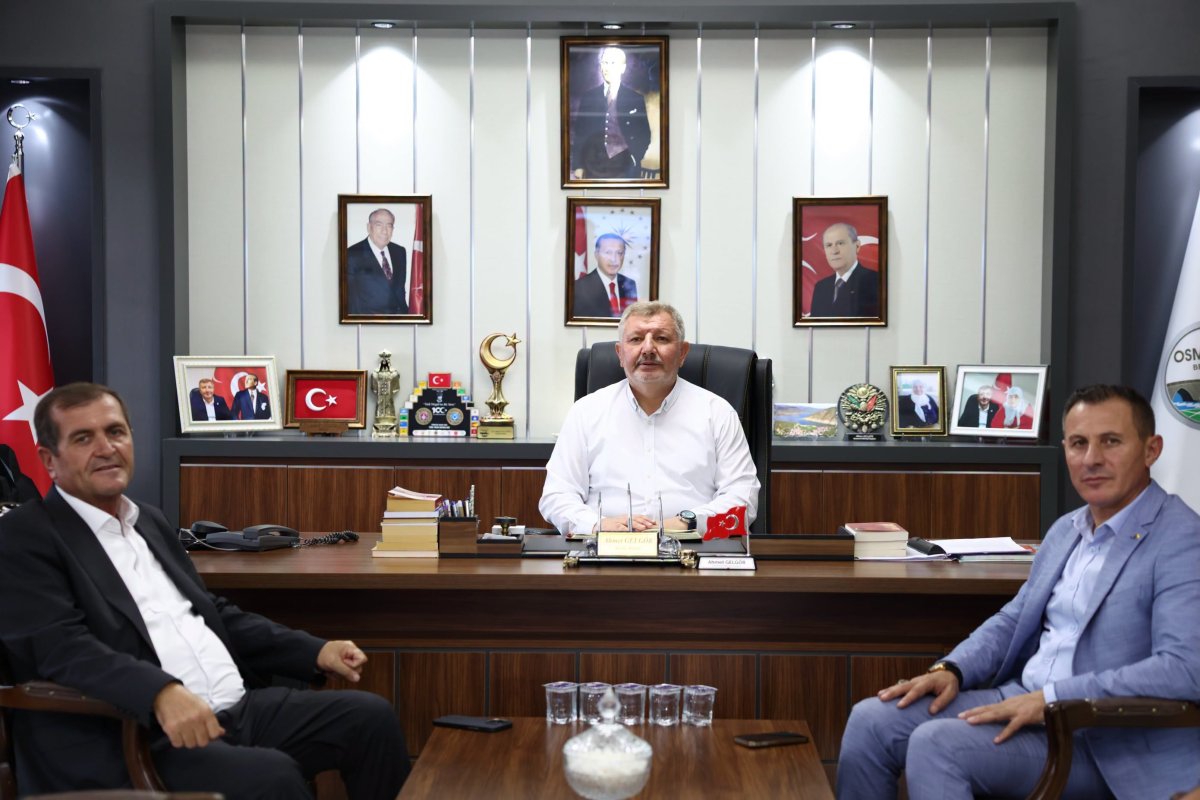 Osmancık Belediye Başkanı Gelgör'e Tarım Ve Ticaret Temsilcilerinden Ziyaret