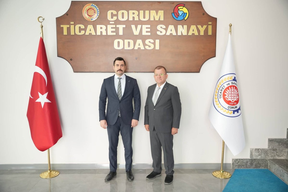 Adalet Komisyonu Başkanı Kurt'tan Çorum Tso'ya İade-İ Ziyaret
