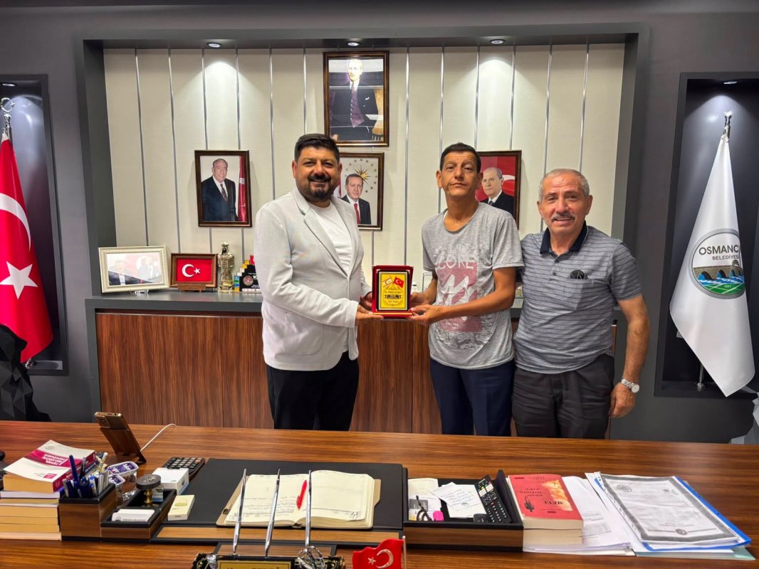Osmancık Belediye Başkan Vekili Duman'a KKTC'den Anlamlı Ziyaret