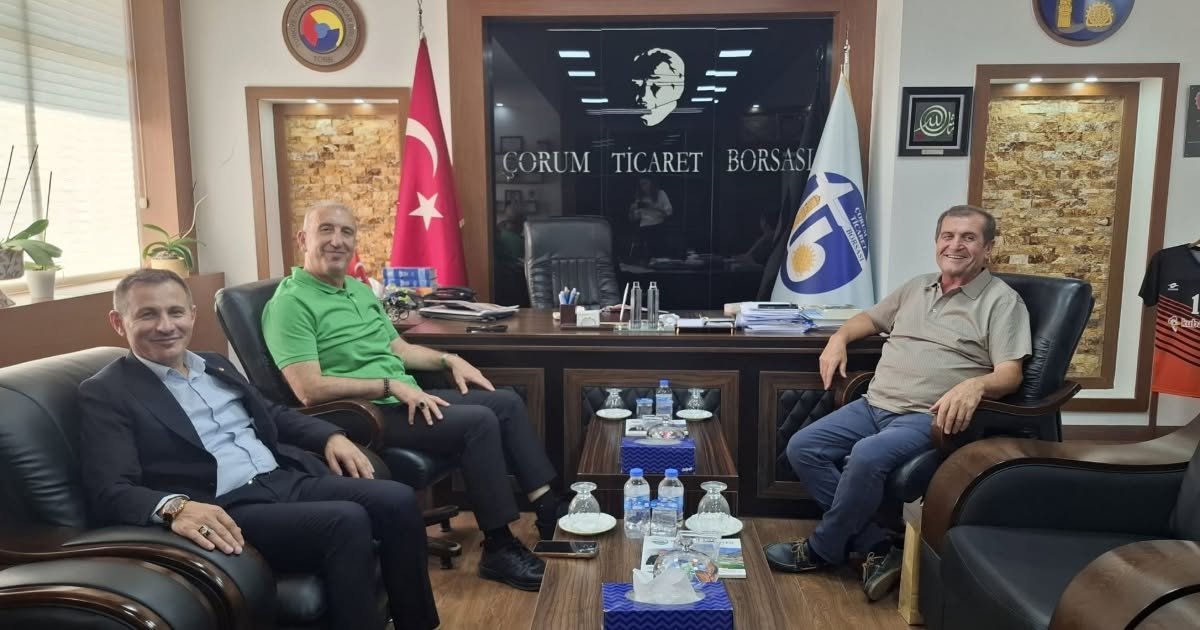 DOKAP Başkanı Gültekin'den Çorum Ticaret Borsası'na Ziyaret