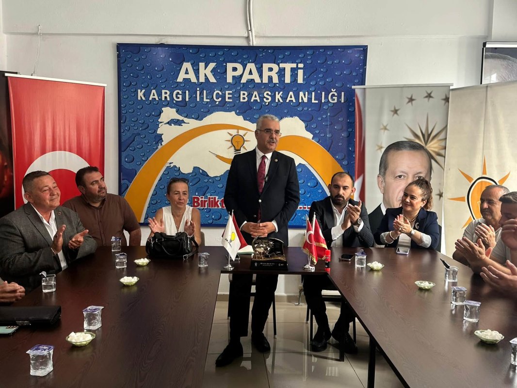Ak Parti Çorum Milletvekili Yusuf Ahlatcı Kargı'da Teşkilat Ve Halkla Buluştu