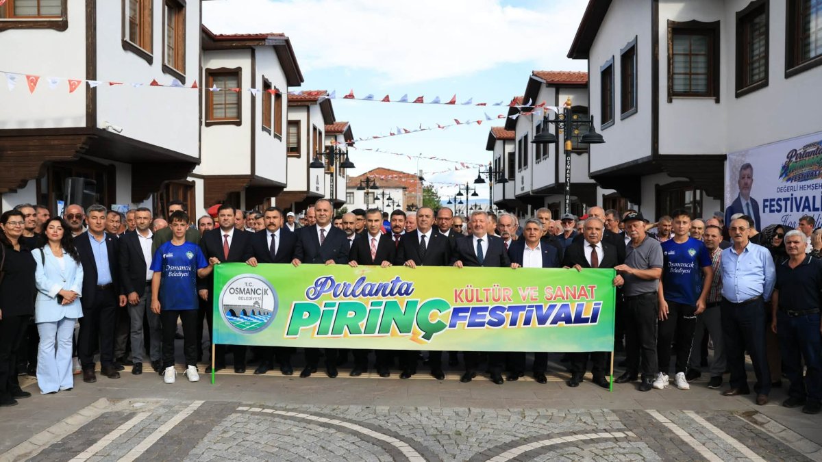 Osmancık'ta Festival Coşkusu: Pırlanta Pirinç Kültür Ve Sanat Festivali Başladı