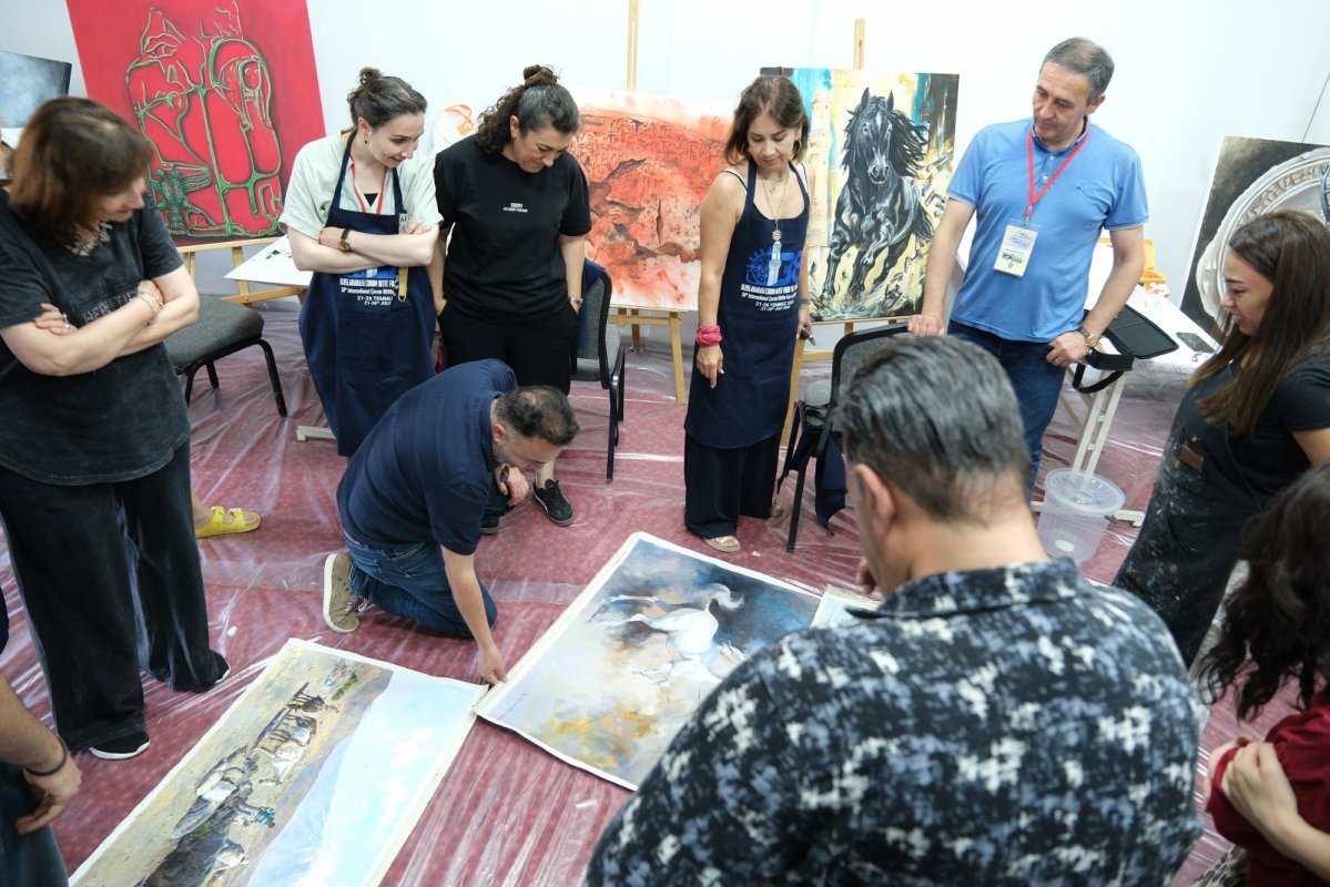 8. Uluslararası Sanat Çalıştayı Çorum'da Başladı