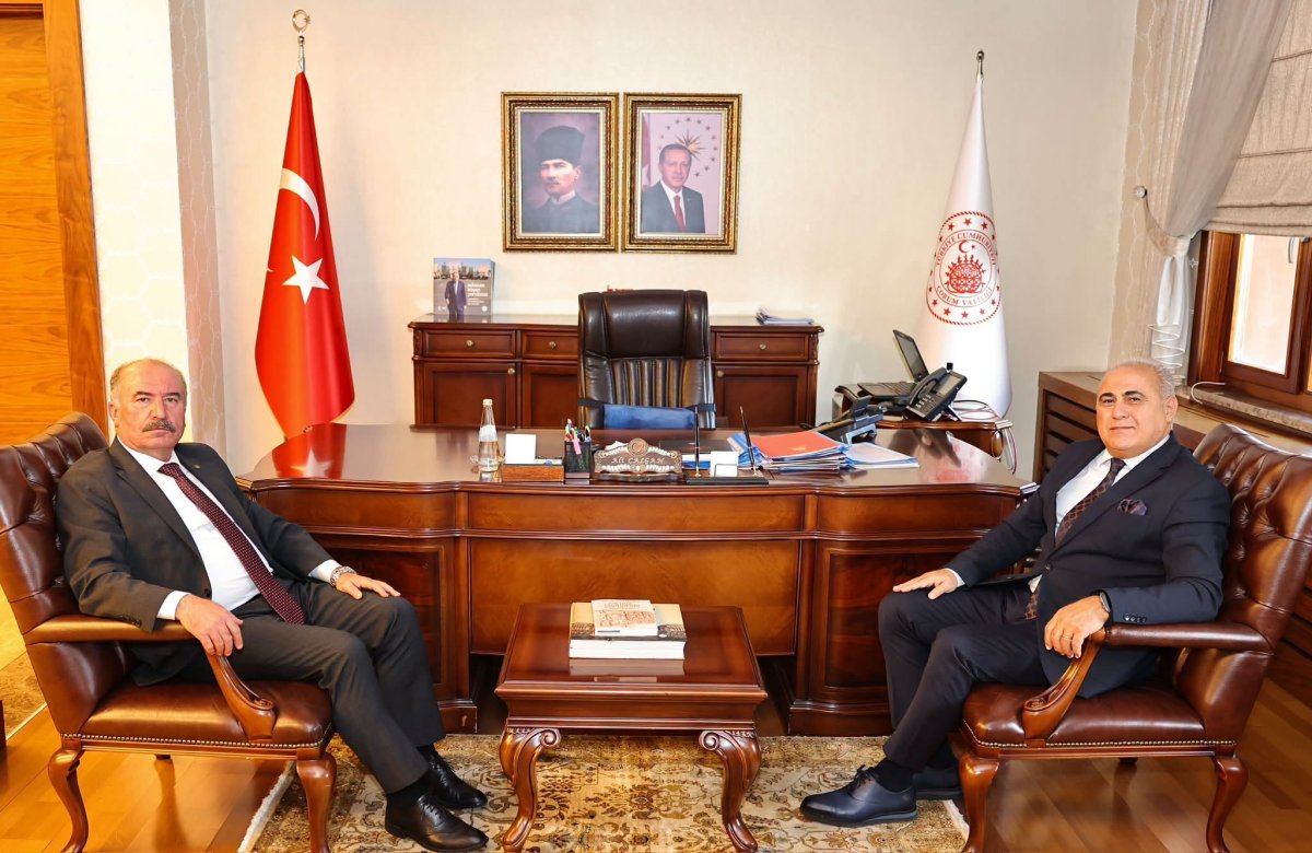 Vakıf 19 Başkanı Alper Bilan'dan Vali Ali Çalgan'a Ziyaret
