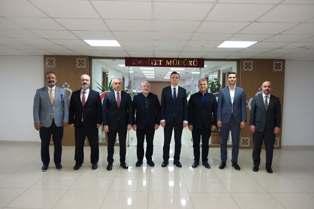 Başkan Aşgın'dan Yeni İl Emniyet Müdürü Barış Erkol'a 'Hayırlı Olsun' Ziyareti