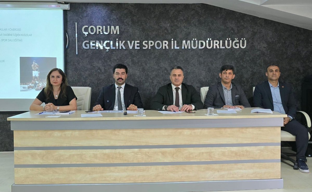 Çorum'da Sporun Yeni Dönem Yol Haritası Çizildi
