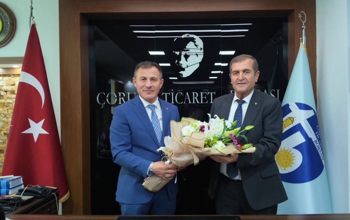 Çorum Ticaret Borsası'nda Görev Devir Teslimi: Yeni Başkan Yılmaz Kaya Oldu
