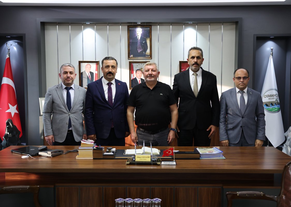Türk Eğitim-Sen'den Ahmet Gelgör'e Nezaket Ziyareti