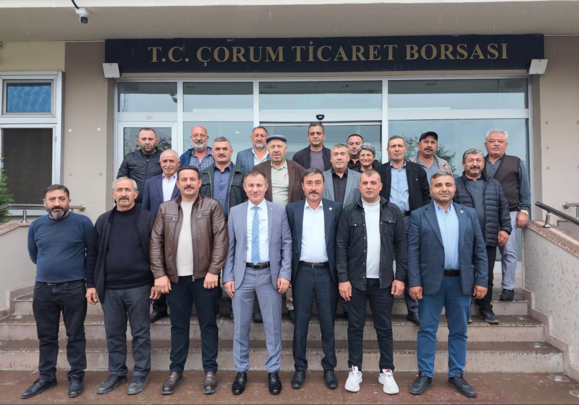 Köy Muhtarlarından Ticaret Borsasına Tebrik Ziyareti