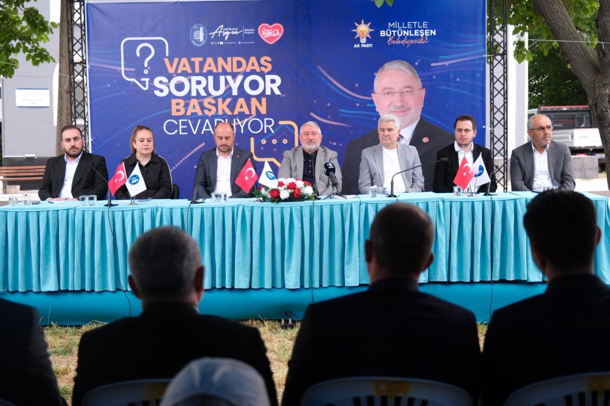 Başkan Aşgın Köprüalan’da Vatandaşlarla Buluştu