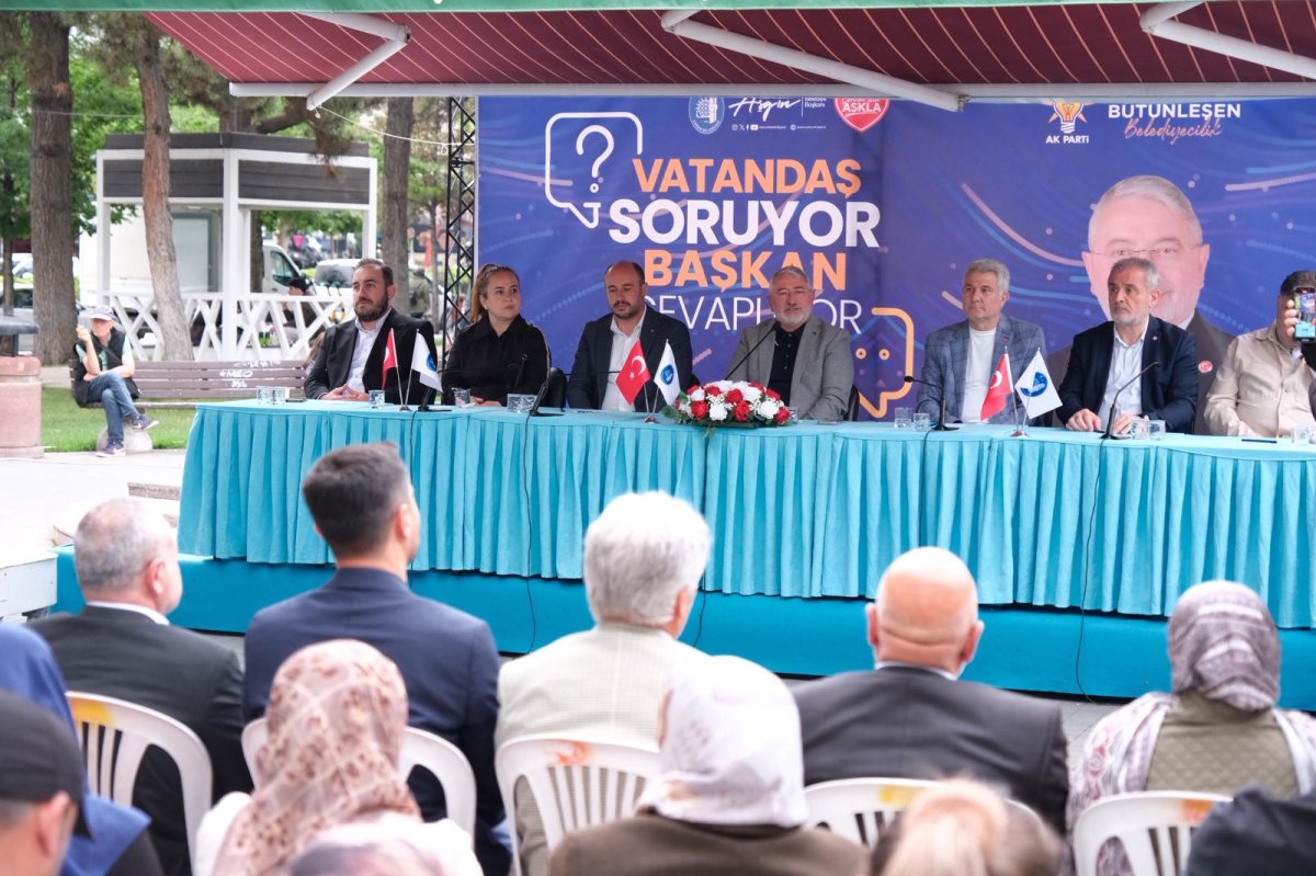 Başkan Aşgın Pirbaba Parkı’nda Vatandaşlarla Buluştu