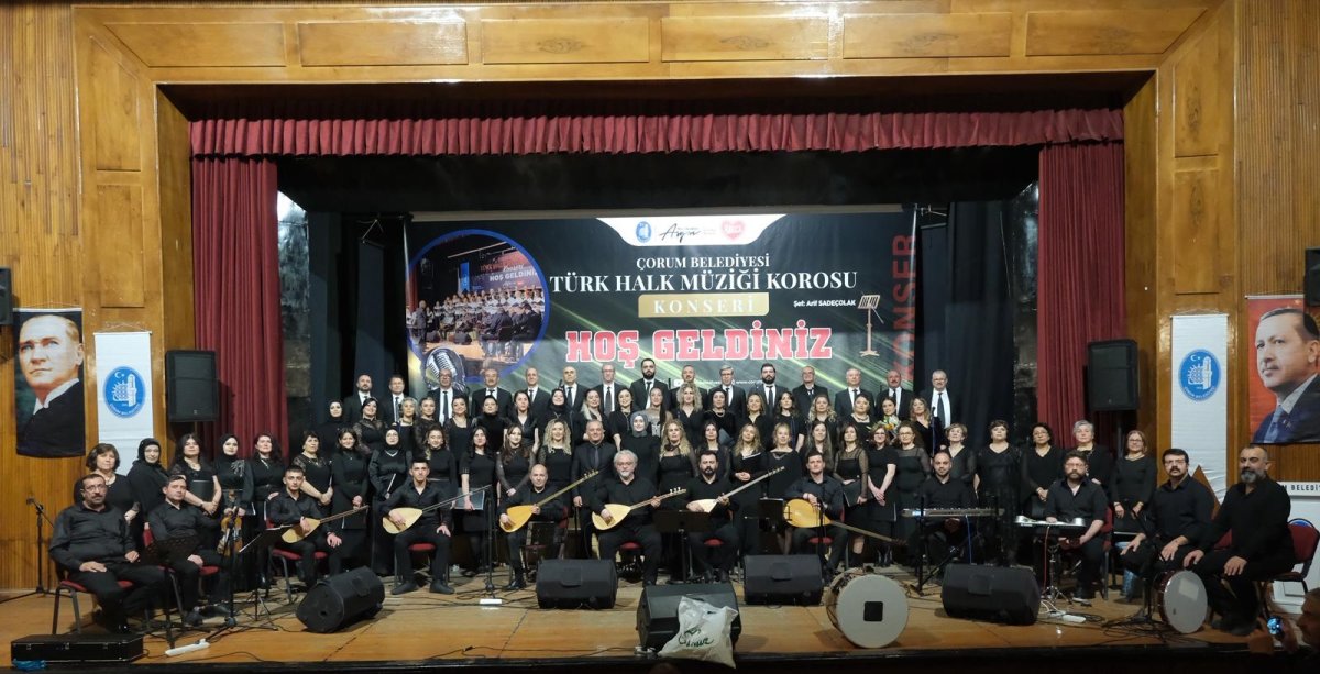 Çorum Belediyesi THM Korosu'ndan “Yaza Merhaba” Konseri