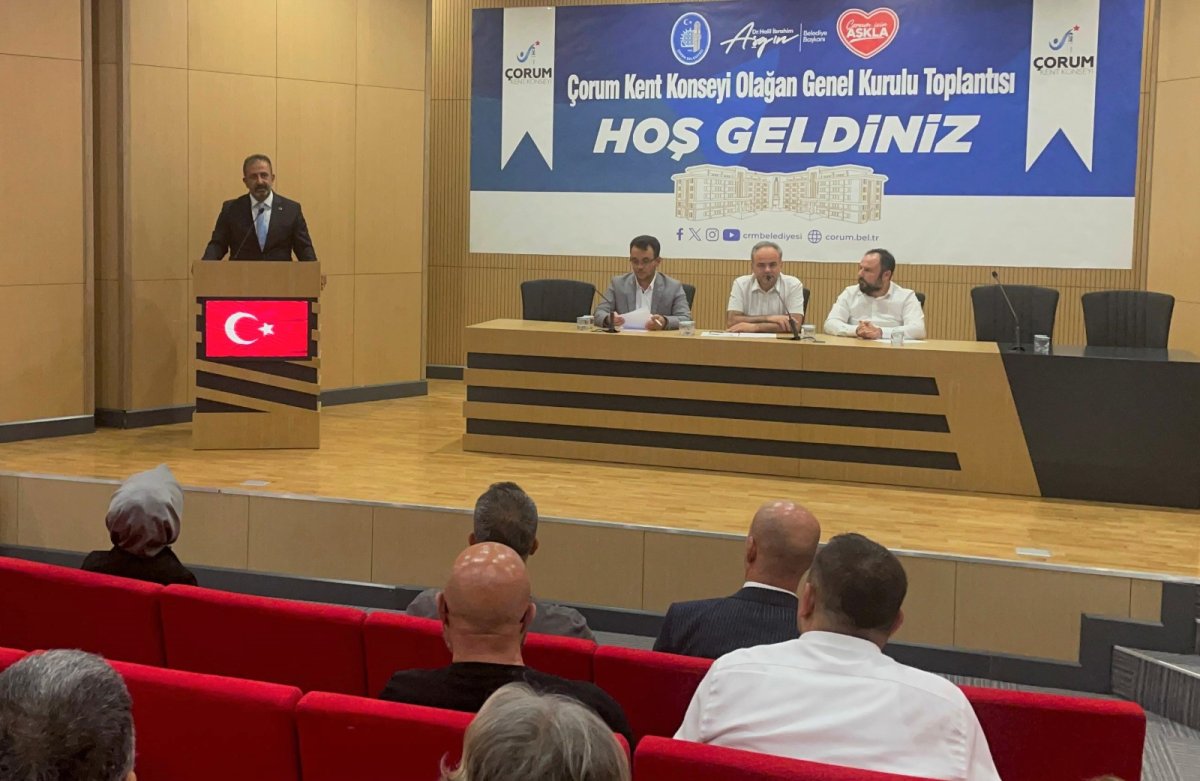 Çorum Kent Konseyi Olağan Seçimli Genel Kurulu 29 Haziran’da Yapılacak