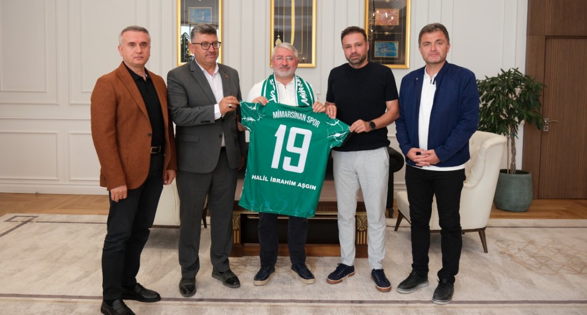 Mimar Sinan Spor Kulübü'nden Başkan Aşgın'a Ziyaret