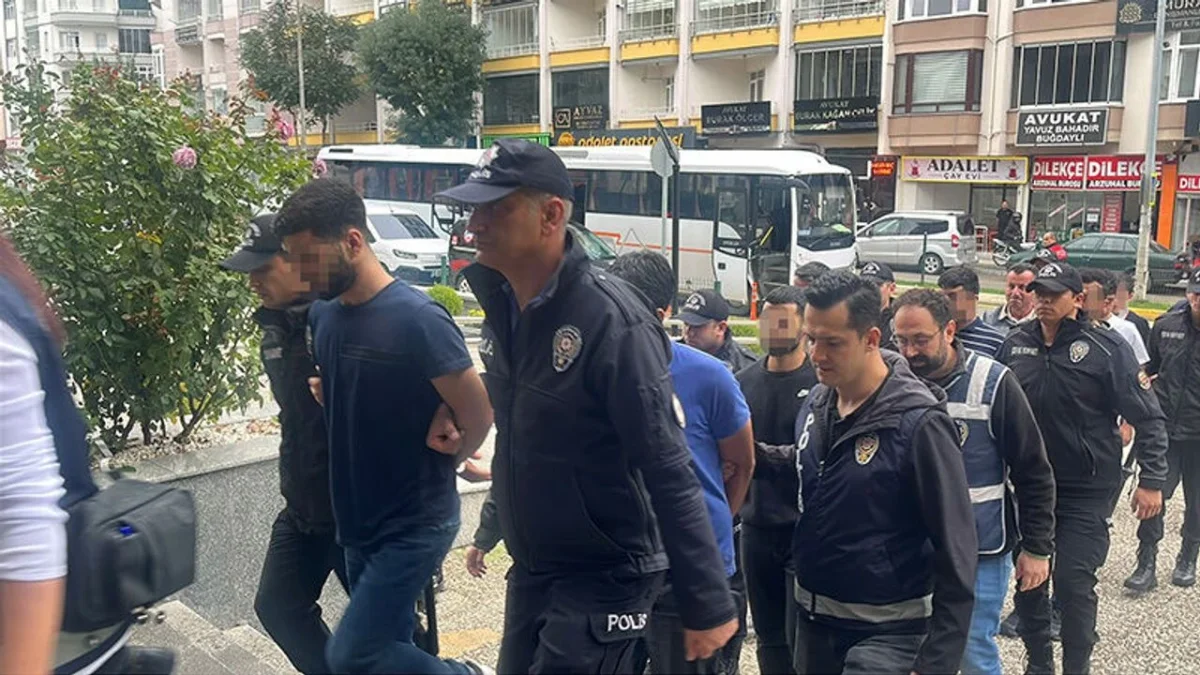 Çorum’da Şok Operasyon! 18 Kişi Adliyede
