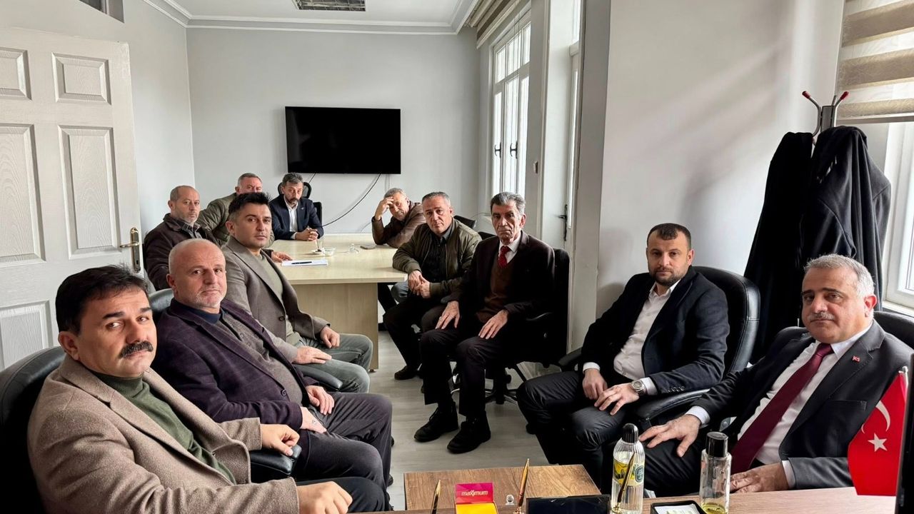 AK Parti Heyetinden Başkan Doğan’a Nezaket Ziyareti