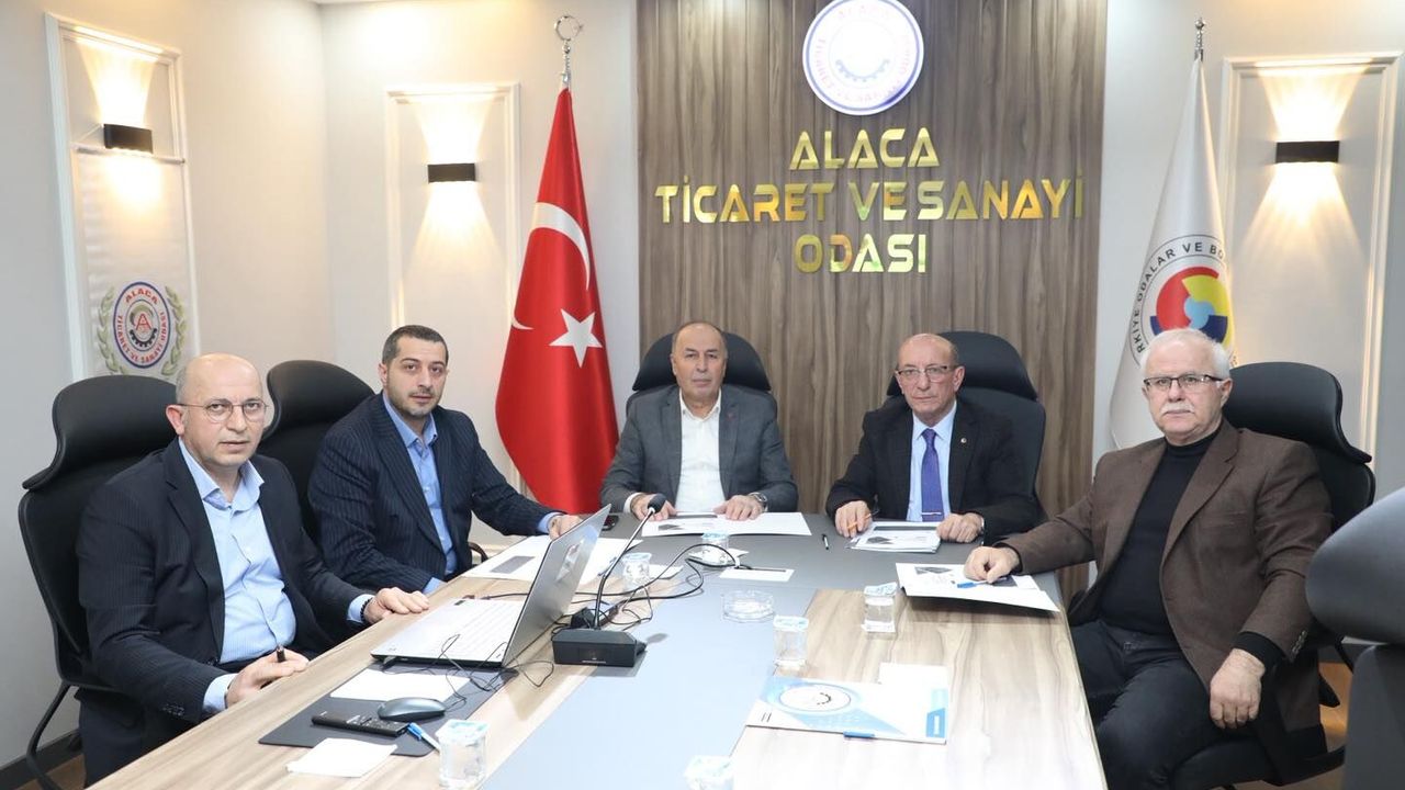 Alaca OSB İçin Durum Değerlendirilmesi Yapıldı