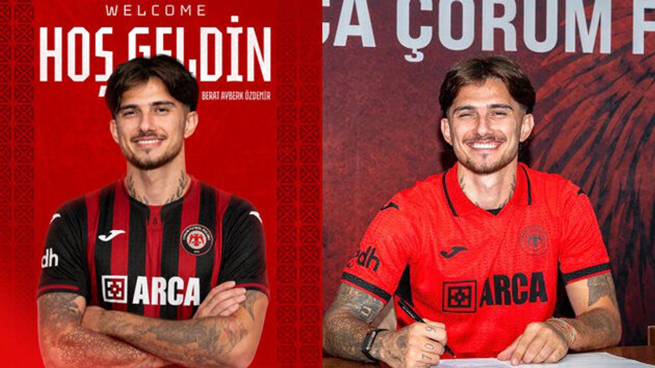 Arca Çorum FK, Berat Ayberk Özdemir’i De Renklerine Kattı