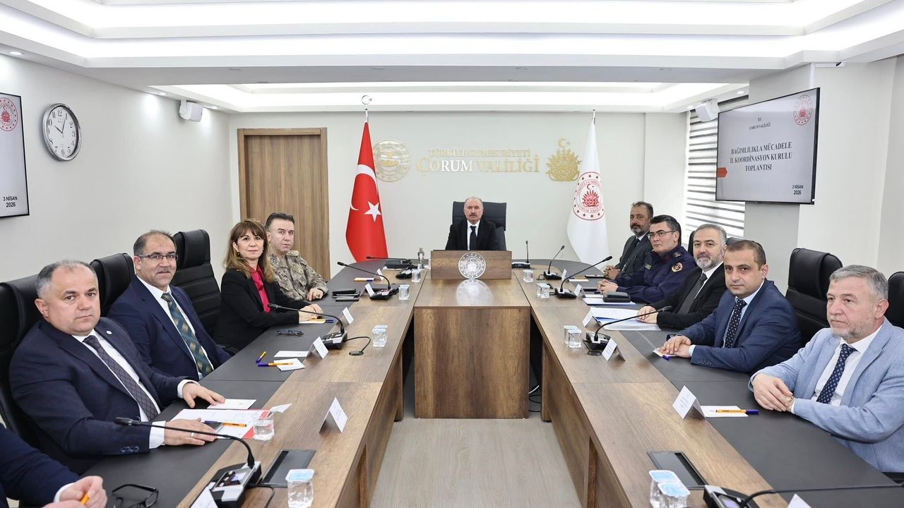 Bağımlılıkla Mücadele Toplantısı: Kurumlar Ortak Hareket Edecek