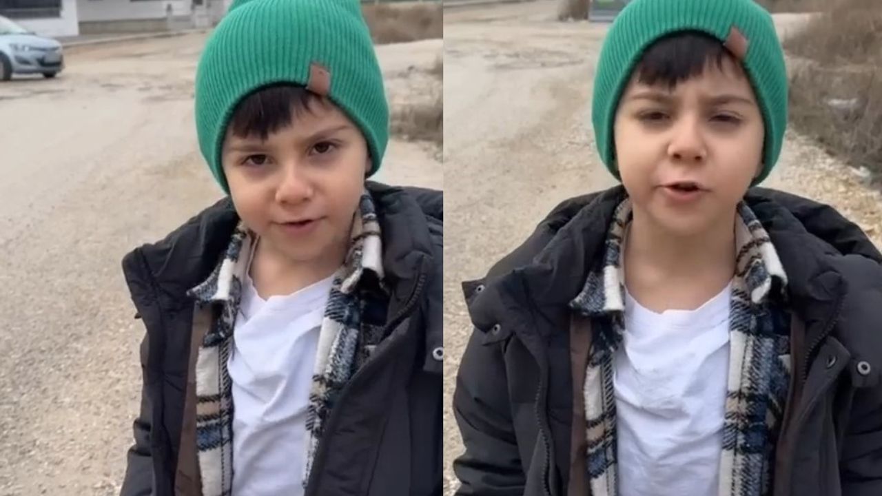 Başkan Aşgın’a Seslenen Minik Alparslan İsteklerini Sıraladı