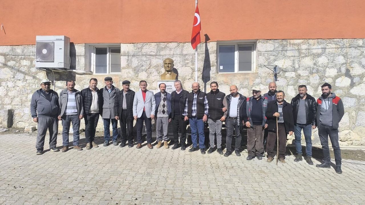 Başkan Kaya, Turgut Köyü’nde Üreticilerle Buluştu