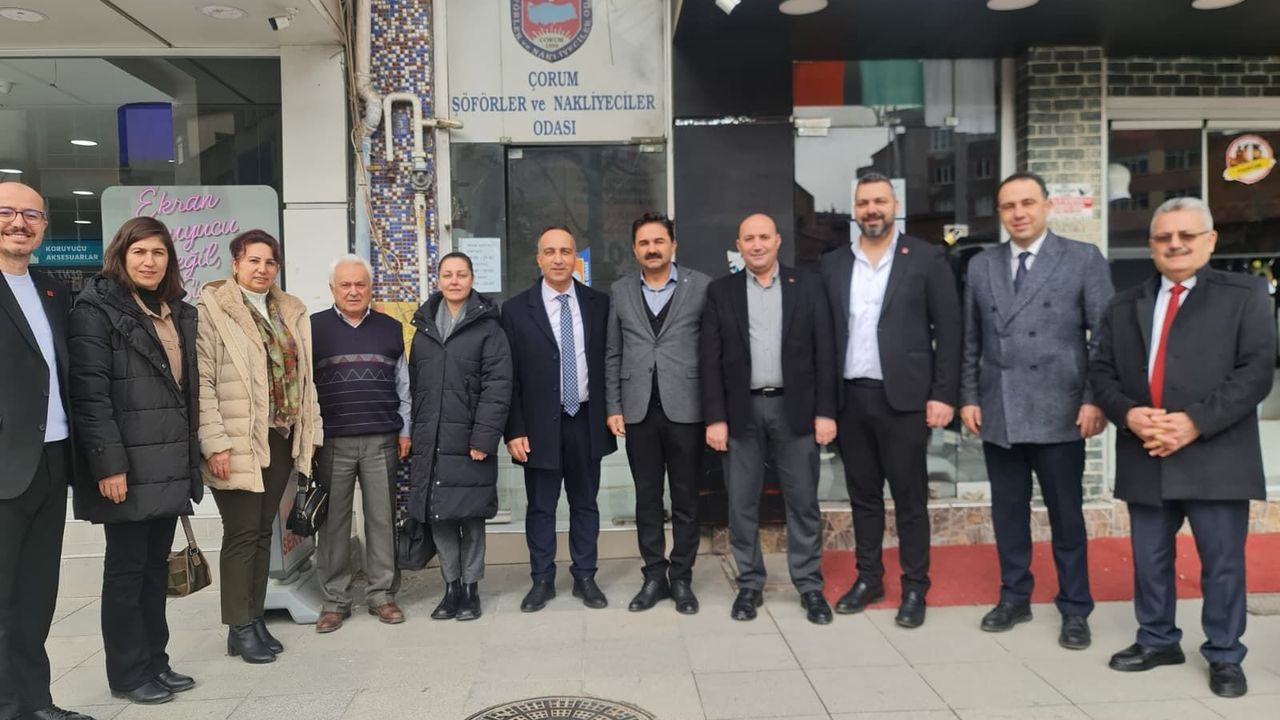 CHP’den Oda Başkanlarına Hayırlı Olsun Ziyareti